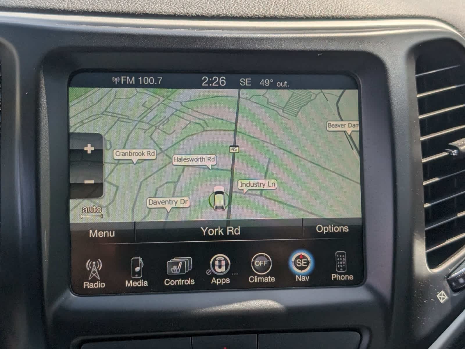 2016 Jeep Cherokee Trailhawk