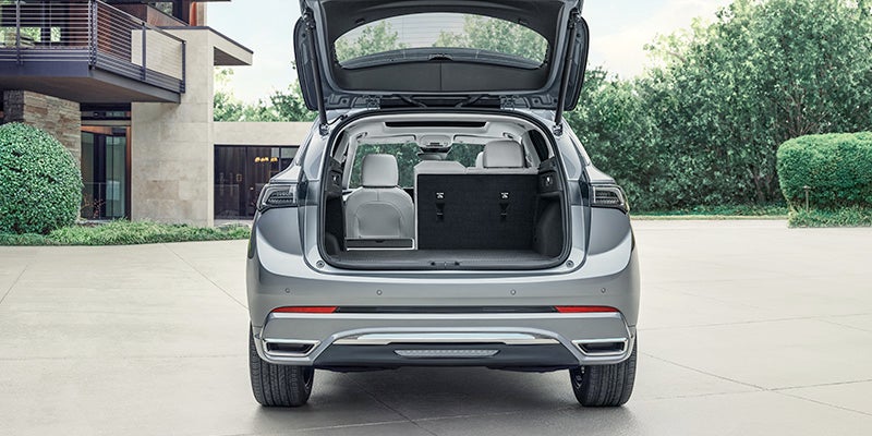 Spacious and flexible cargo area of the Buick Envision
