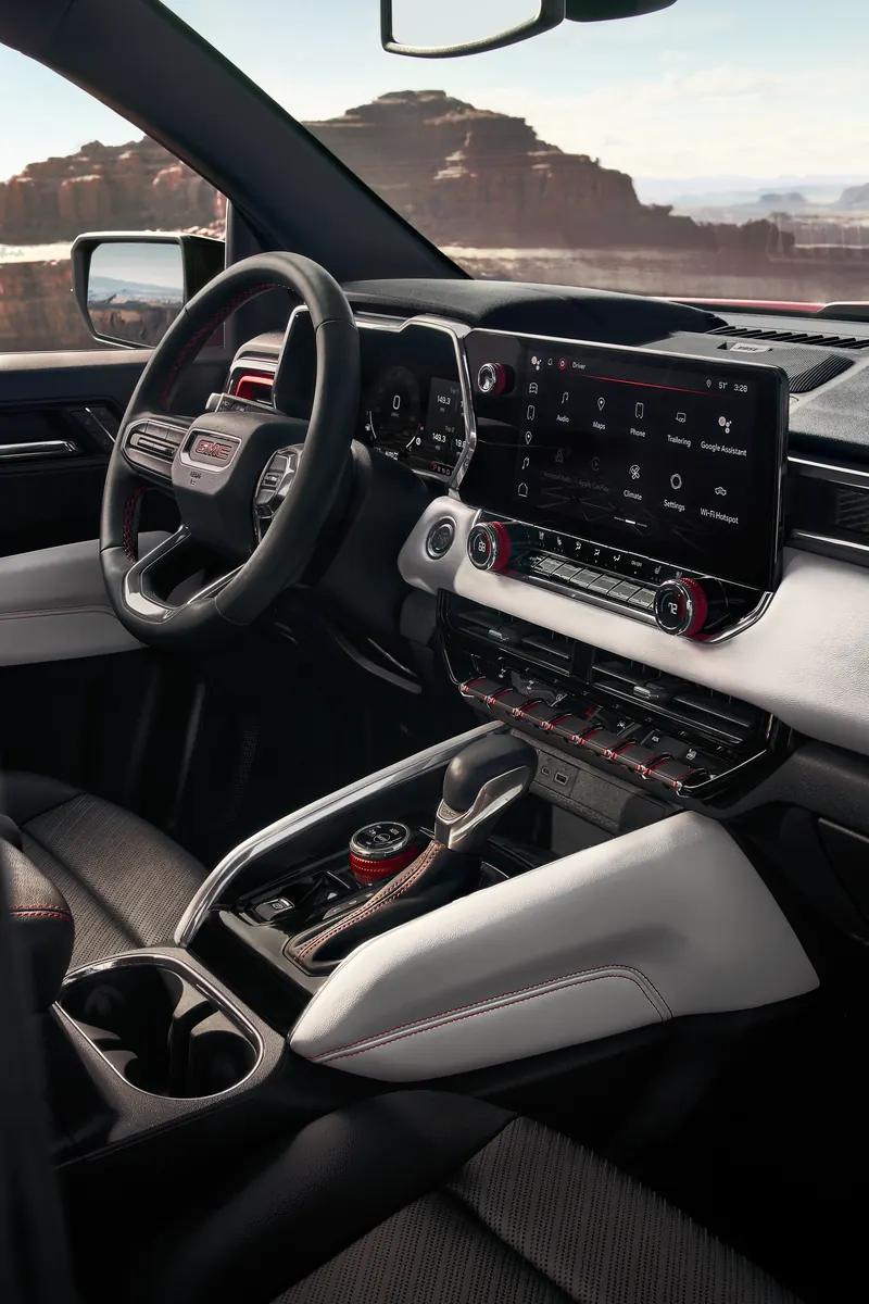 2026 GMC Canyon infotainment system at Anderson of Abingdon in Abingdon MD
