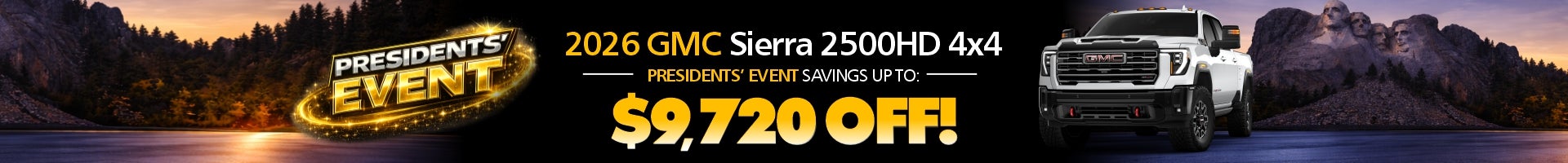 Save up to $9720 off MSRP