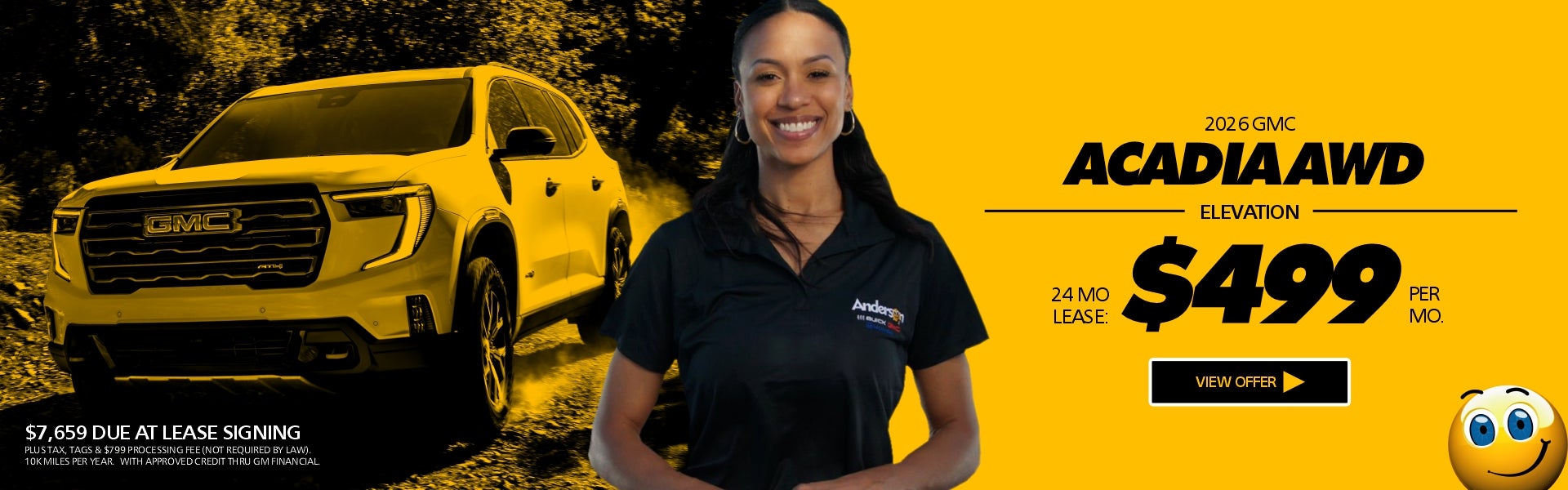 2026 GMC ACADIAAWD GMC ELEVATION 