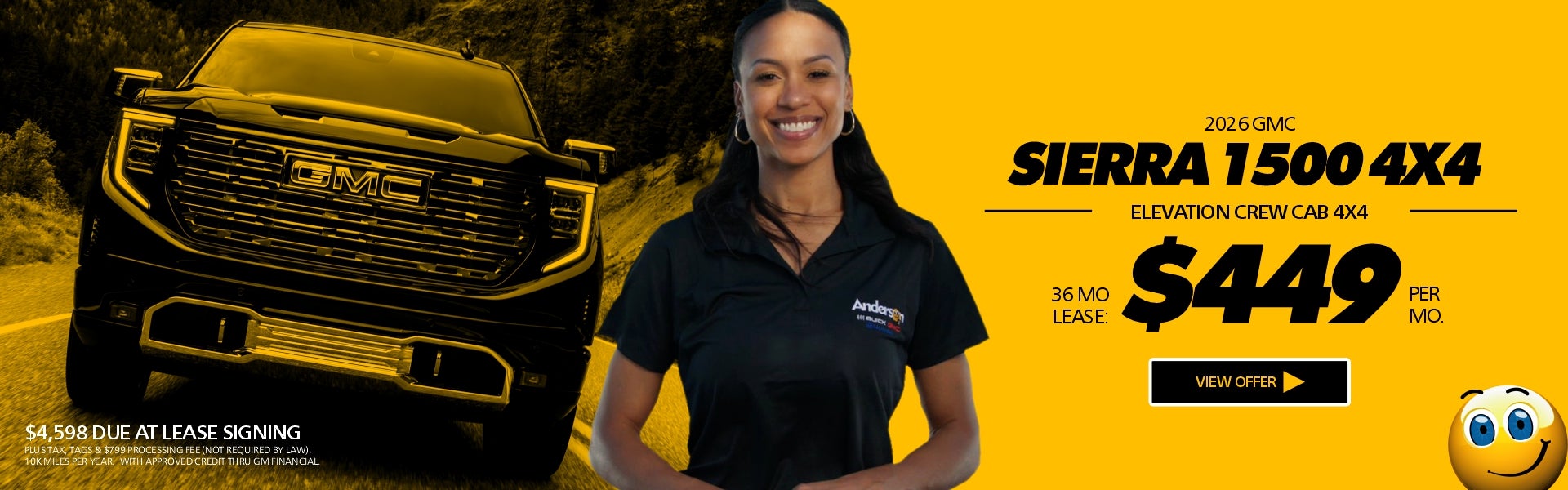 2026 GMC GMC SIERRA 1500 4X4 ELEVATION CREW CAB 4X4