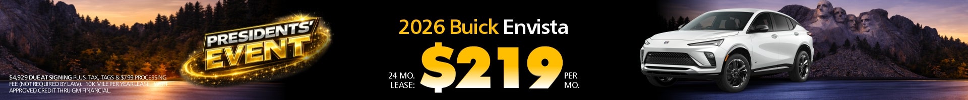 Lease for $219/mo for 24 mos