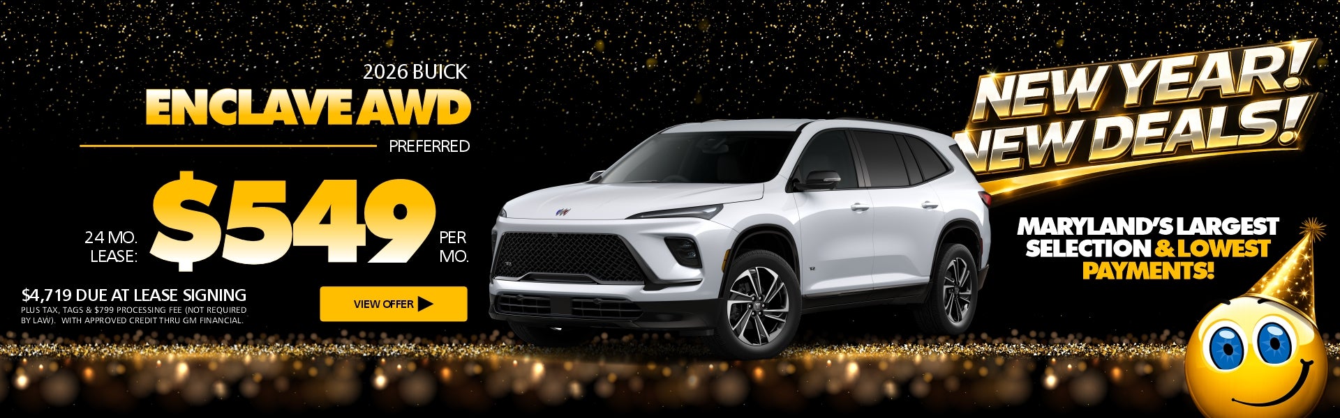 Lease for $549/mo for 24 mos