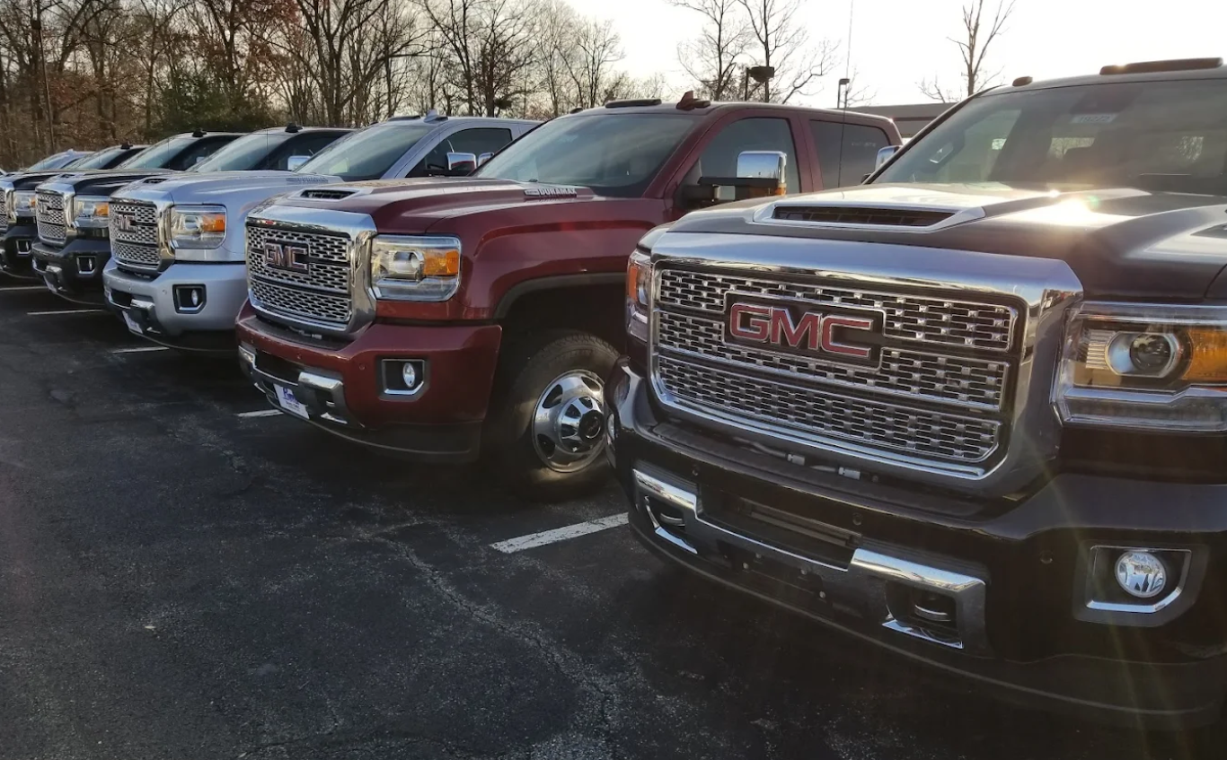 Anderson of Abingdon GMC lineup.